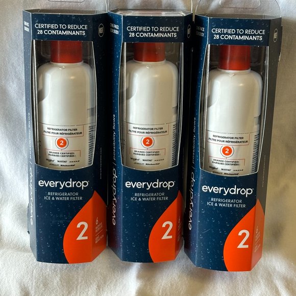 Everydrop by Whirlpool EDR2RXD1 Ice Water Refrigerator Filter 2 - 3 PACK - Picture 1 of 4
